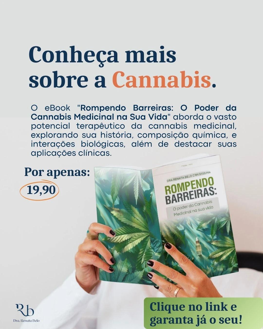 Divulgação do Ebook da Dra. Renata Belo - Rompendo Barreiras